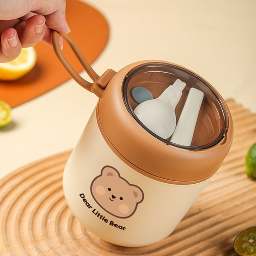 D Vasos De Desayuno Al Vacío, Tazas De Sopa Con Cuchara, De