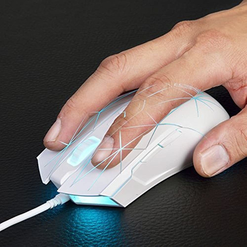 Ajazz Aj52 Watcher Rgb Mouse Para Juegos, 7 Botones Programa