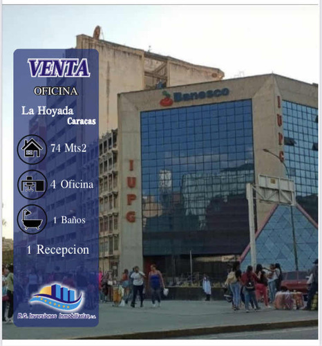 Oficina En Venta En La Hoyada, Caracas