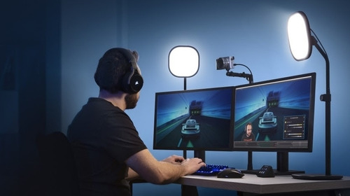 Imagen 7 de 8 de Iluminación Led Streaming Elgato Key Light Air Con Mastil