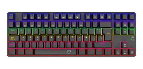 Imagen 6 de 7 de Combo Gamer T-dagger T-tgs005 Advance Force 2en1 Rgb Tkl Usb