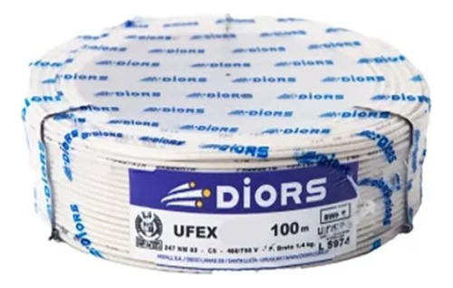 Cable Unifilar Ufex 2mm 100 Mts Diors Oferta Pf 