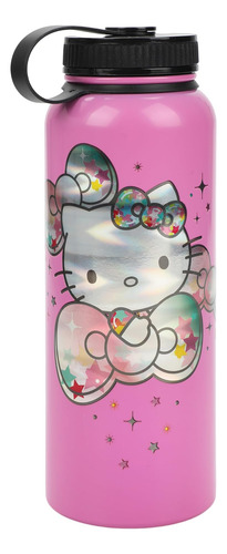Hello Kitty Cd Collection Botella De Agua De Acero Inoxidabl