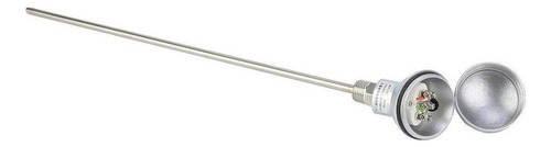 Rtd Pt100 Sensor De Temperatura Sonda 1/2 Npt Cabeza Termin