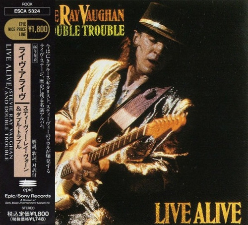 Cd Stevie Ray Vaughan And The Double Trouble - Live Alive