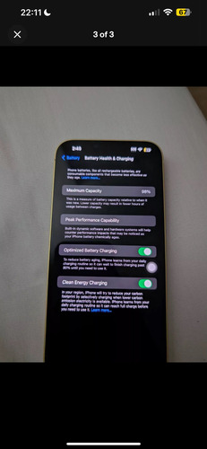 Apple iPhone 14 Plus (256 Gb) - Yellow (Usado)