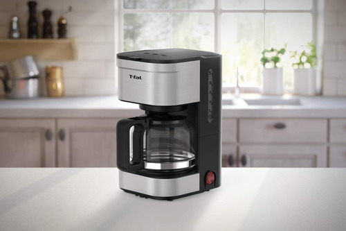 Cafetera Electrica T-fal Elegance Perma Filtro 7 Tazas 550w
