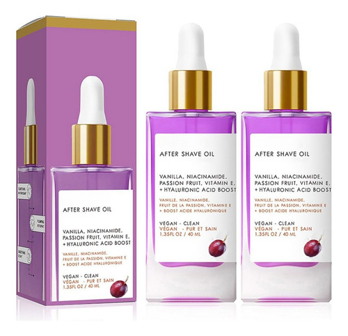 Af - Aceite For Después De Afeitar Con Vainilla Y Fresa