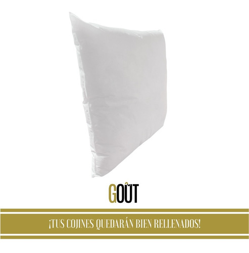 Imagen 4 de 7 de 20 Rellenos Premium Para Cojín Decorativo 50x50cm Marca Goût