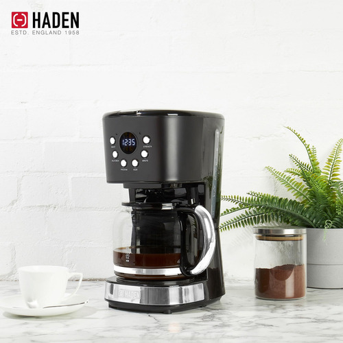 Haden 12 Taza De Cafetera De Cafetera Programable Para Goteo