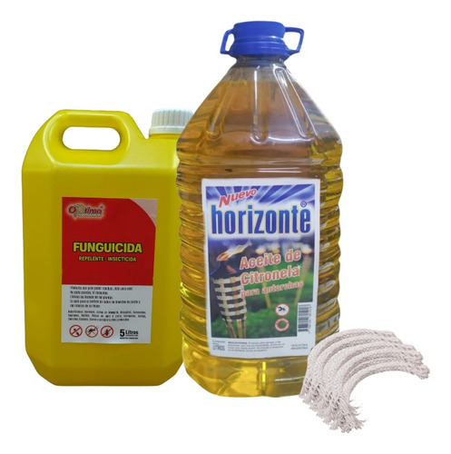 Aceite Repelente Citronela + Insecticida Derribante Funguici