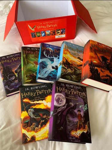 Libro Harry Potter  Box  Set 1 Al 7 Inglés Ed. Scholastic