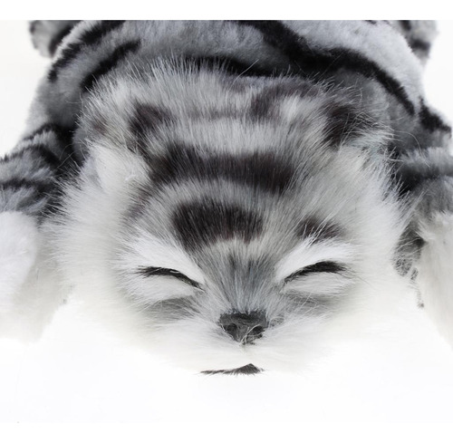 Eléctrico Peluche De Gato Del Balanceo Juguete De Gris