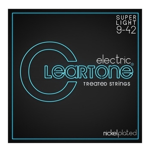 Encordoamento Cleartone Para Guitarra 09 Nickel Plated