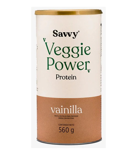 Proteina Veggie Power Protein Sabor A Vainilla