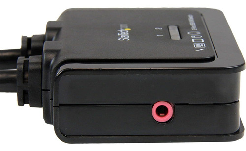 Startech.com Conmutador Kvm Displayport Usb De 2 Puertos, Ne