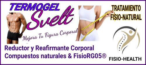 Termo Gel Sveltreductor, Reafirmante Y Quemador De Grasa