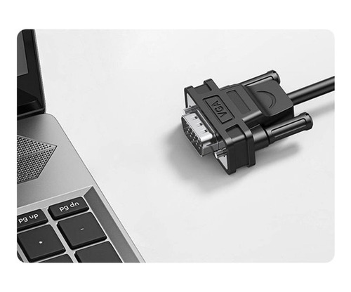 Adaptador Vga A Hdmi Ugreen 1080p Con Audio Jack 3.5mm