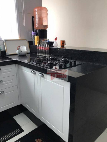 Imagem 4 de 30 de Cobertura Com 2 Dormitórios À Venda, 46 M² Por R$ 350.000,00 - Vila Cecília Maria - Santo André/sp - Co0692