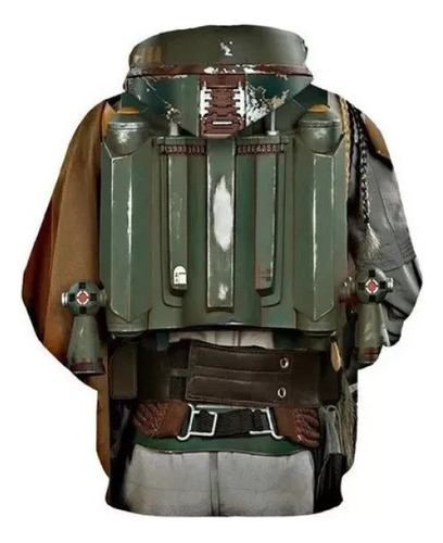 Mt Sudadera Mandalorian Star Wars Boba Fett Cosplay