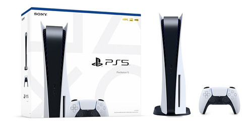 Consola Playstation 5 Ps5 Edición Estándar + Dualsense Color Blanco