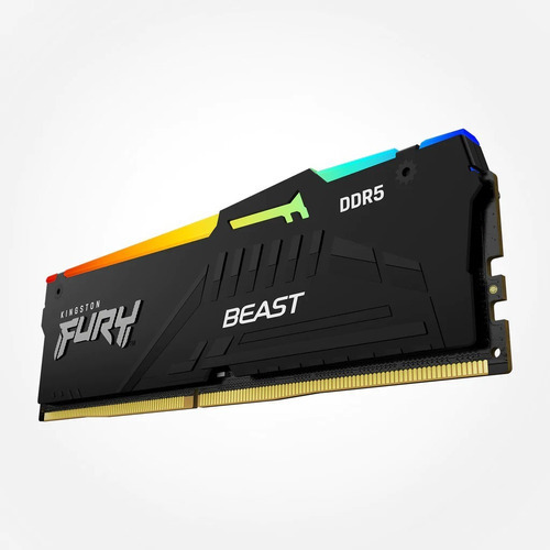 Memória Kingston 8gb Ddr5 5600mhz Rgb Beast Fury