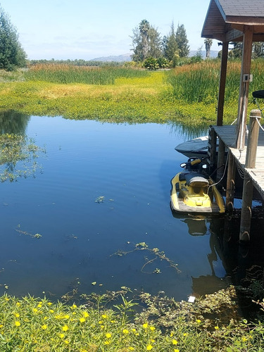 Vendo Parcela En Rapel Con Casa, Muelle Y Piscina.