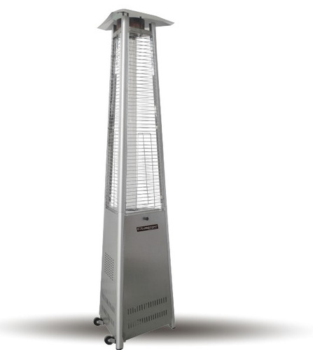 Imagen 3 de 3 de Calefactor Exterior Piramide Lusqtoff Acero JK-1010