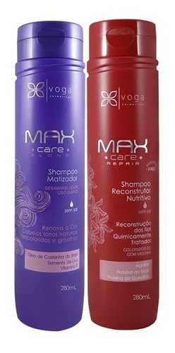 Kit Shampoos Matizador E Nutrição