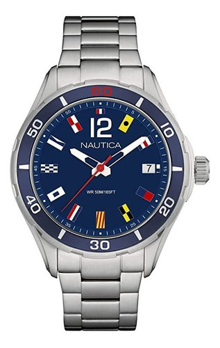 Nautica Men's Cruise Nst 1 Flags Napnsi805 Blue