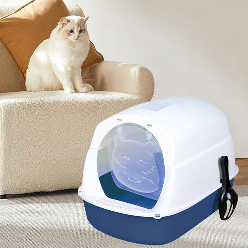 Caja De Arena Para Gatos Con Capucha Caja De Arena Mascotas