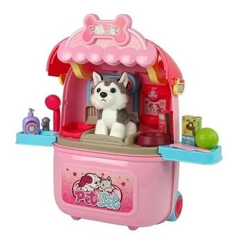 Imagen 2 de 3 de Maleta Set Veterinaria Juego 2 En 1 Con Accesorios
