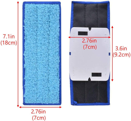 Washable Wet Mopping Pads Clean Floor For Irobot Braava Jet