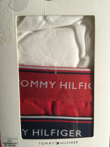 Paquete 3boxers Tommyhilfiger Xl B/r/a Originales Nuevos