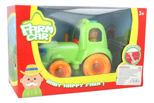 Juguete Tractor Infantil Con Luces Y Sonido