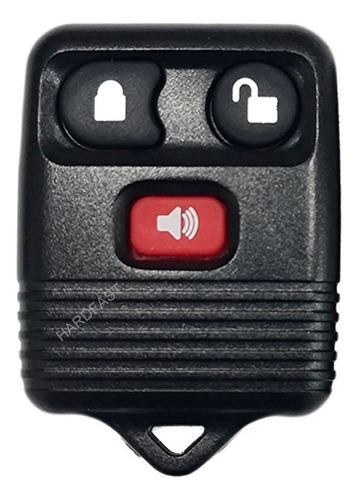 Capa Controle Remoto Alarme Para Ford 3 Botões Ecosport