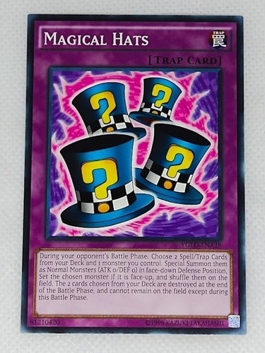 Magical Hats Sombreros Mágicos Trampa Común Yugioh 