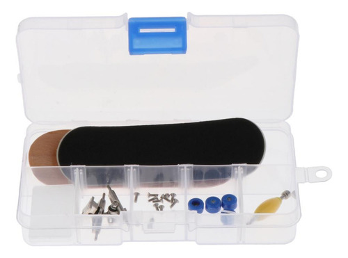 2 Diy Diapasn De Madera Finger Skate Board Grit Box Caja De