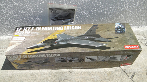 Avion Jet F-16 Fighting Falcon Electrico Ducto Fan