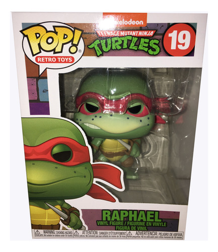 Funko Pop Retro Toys Tortugas Ninja Raphael