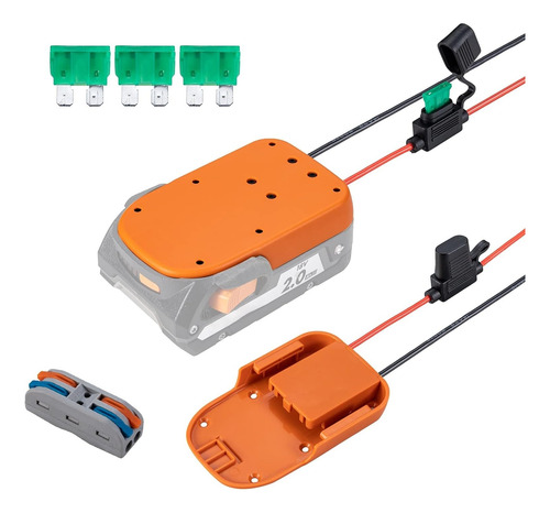 Adaptador De Rueda De Alimentación Para Ridgid Aeg Batería D