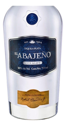 Tequila El Abajeño Plata 750 Ml