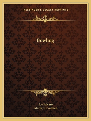 Libro Bowling - Falcaro, Joe