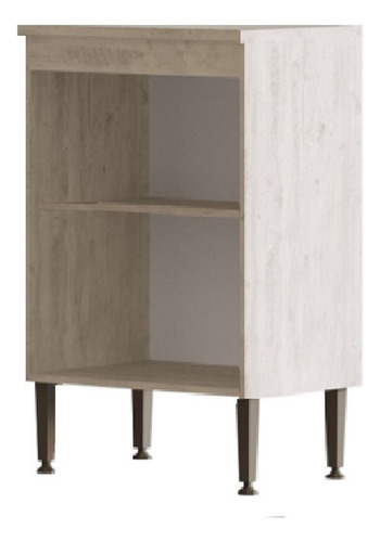 Balcão Simples 1 Porta 40cm Greta Crema Gdwt