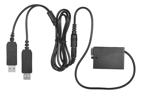 Adaptador De Corriente Dum Usb Con Acoplador Dc Andoer Lp-e8