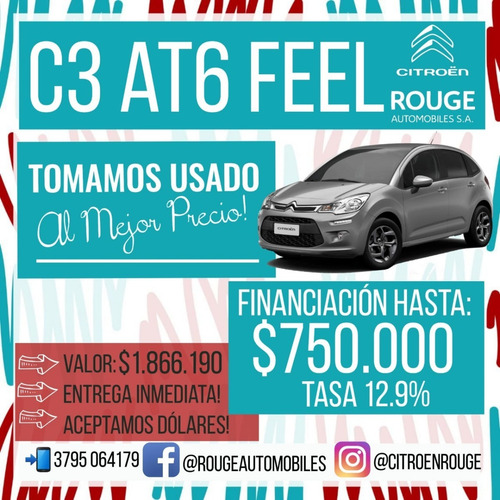 Citroën C3 2021 1.6 Vti 115 At6 Feel