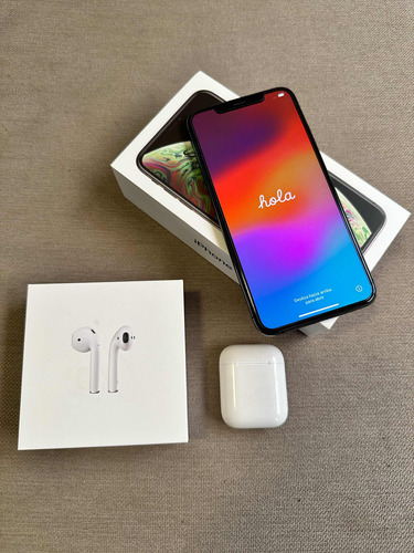 iPhone XS Max 256gb Desbloqueado + Apple AirPods 1