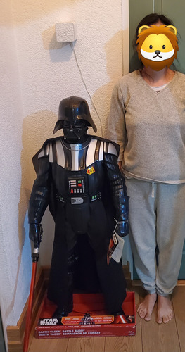 Figura Darth Vader Gigante 122 Cm Star Wars Disney (Usado)