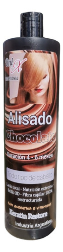 Brushing Progresivo Alisado Chocolate Gel  1litro+1/2shampoo