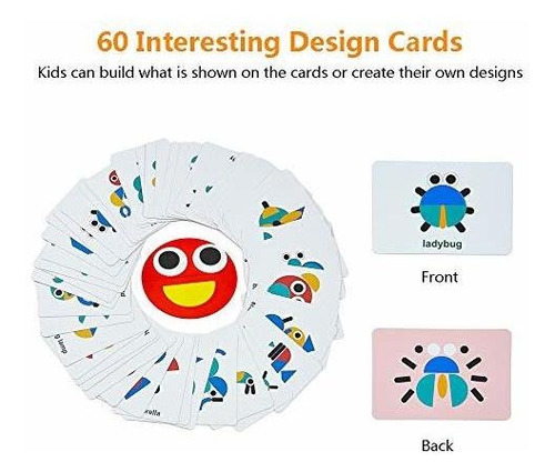 Imagen 4 de 6 de Likee Bloques De Madera Con Diseño De Animales, Rompecabezas